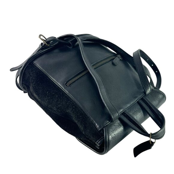 1996 COACH 9016 Black Leather Berkeley Women Backpack Made in The United States main image 9